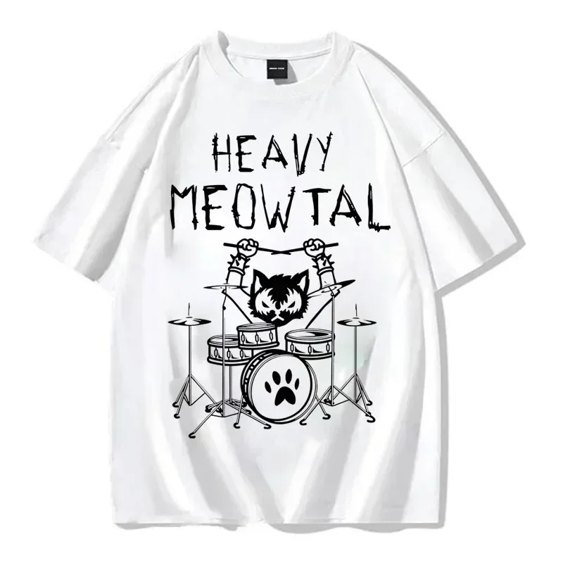 Heavy Meowtal Cat Metal Music  - Summer Clothing Ideas For Women บทวิจารณ์และราคา