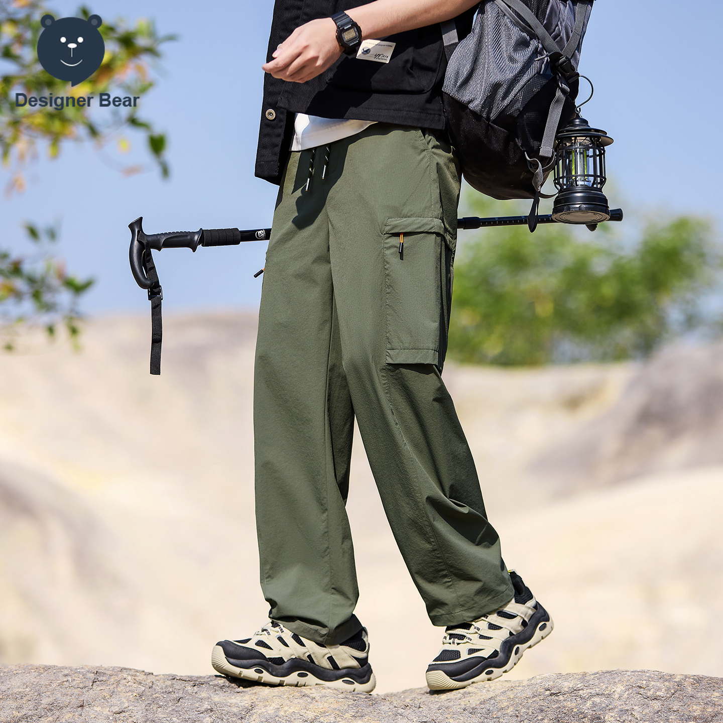 Brand Clothing Men's Cargo Pan - Summer Clothing Brands บทวิจารณ์และราคา