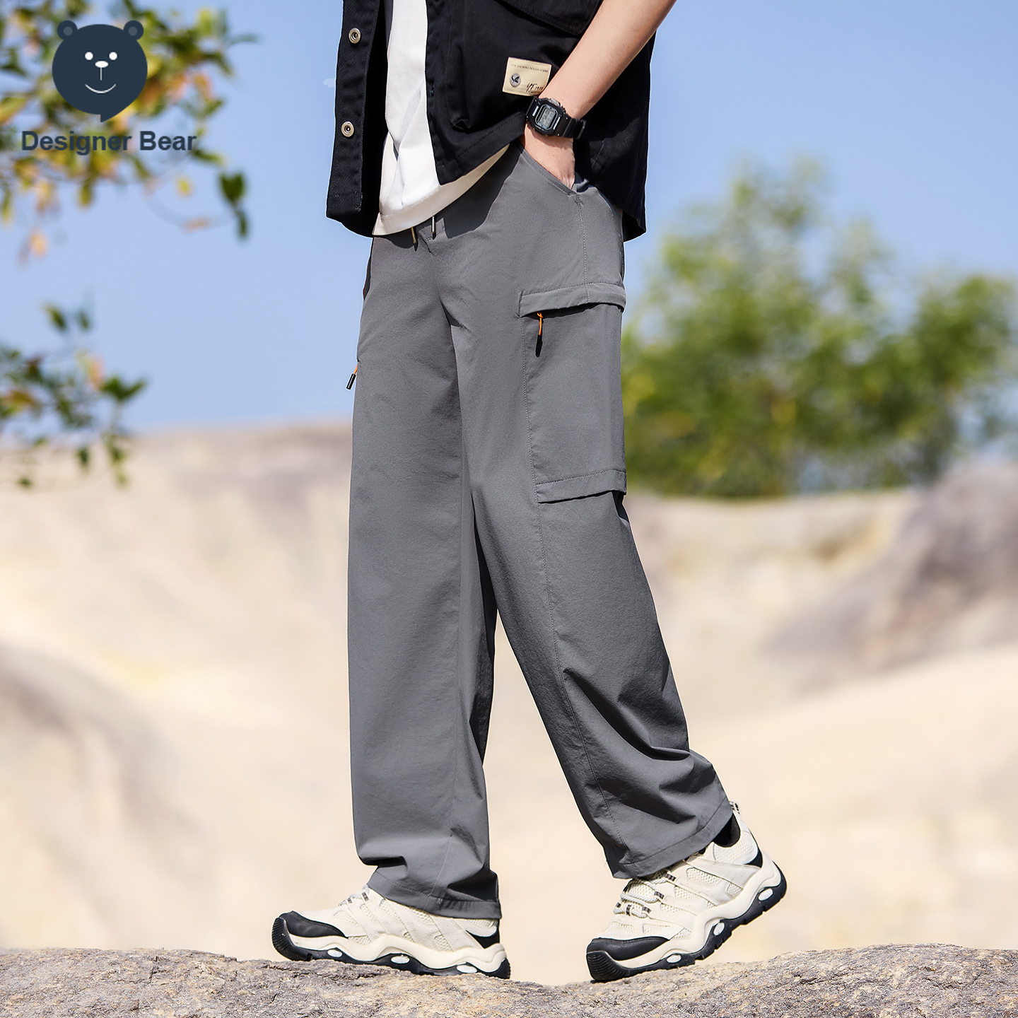 Brand Clothing Men's Cargo Pan - Summer Clothing Brands บทวิจารณ์และราคา