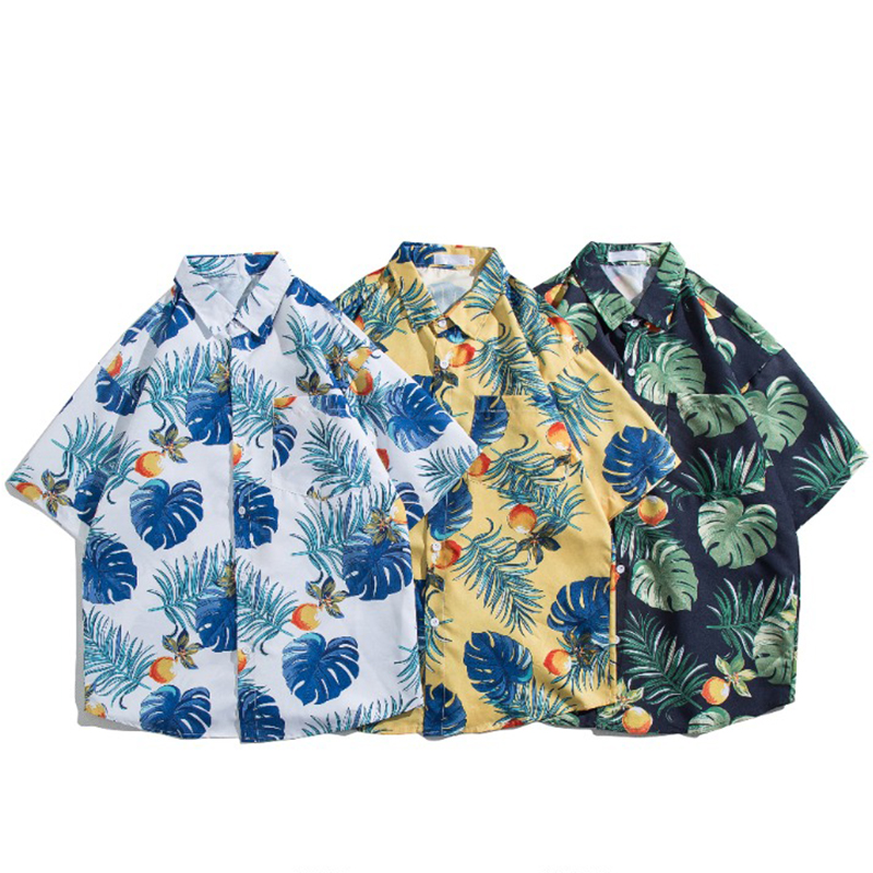Fashion Men's Hawaiian Party B - Beach Shirt Hawaiian บทวิจารณ์และราคา