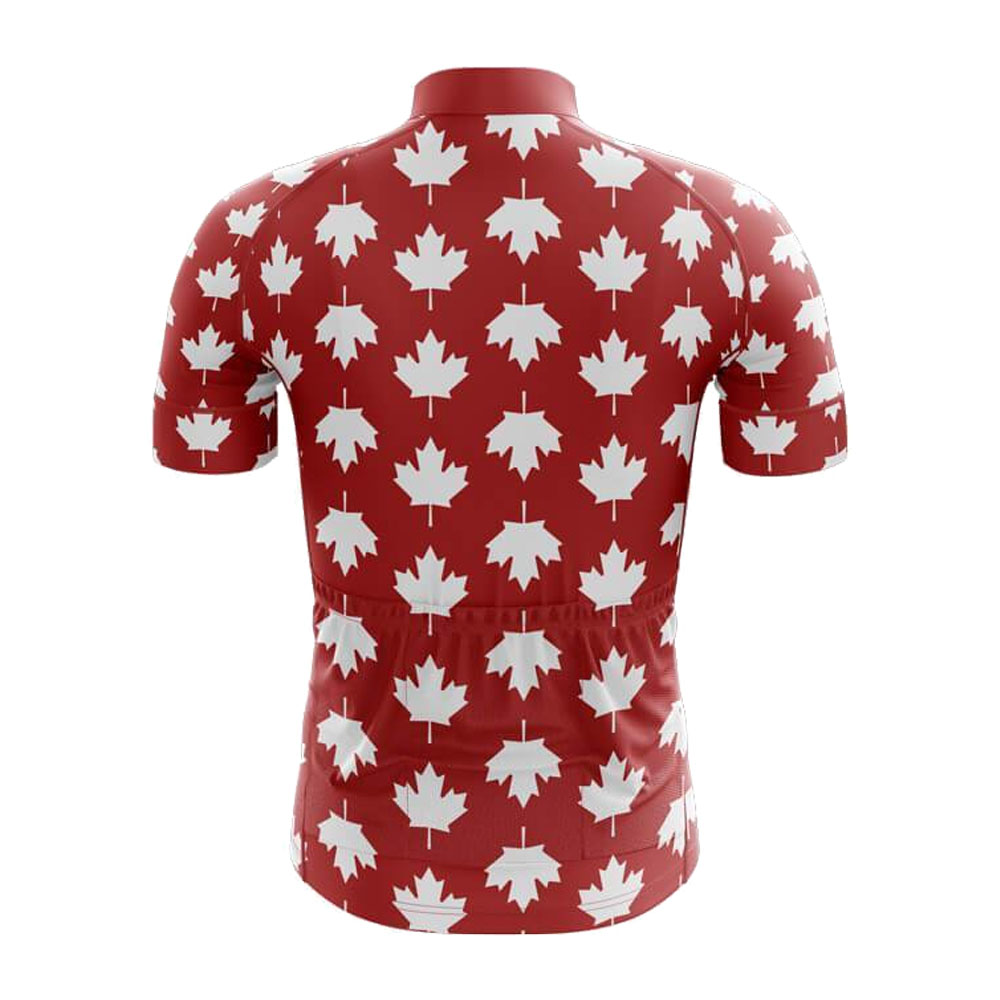 Canada Cycling Jersey Set for  - Summer Clothing Canada บทวิจารณ์และราคา