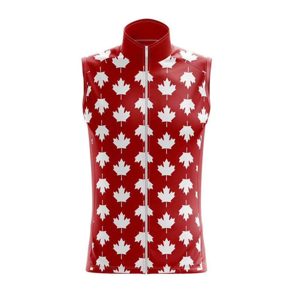 Canada Cycling Jersey Set for  - Summer Clothing Canada บทวิจารณ์และราคา