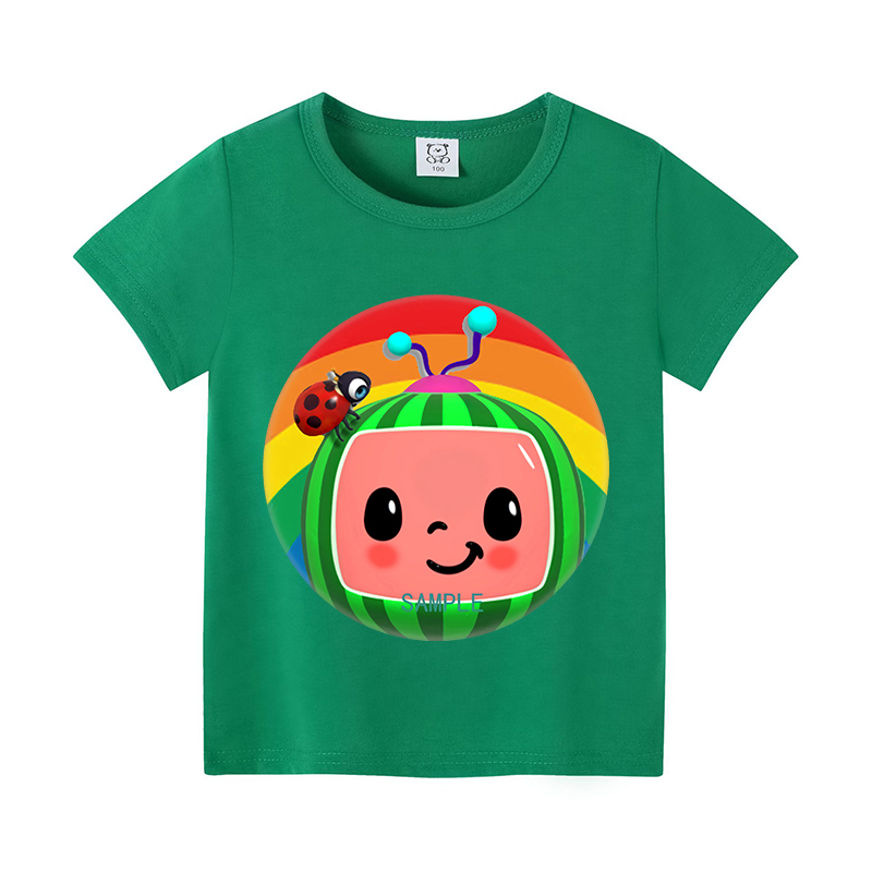 Cocomelons Baby T-Shirts Anime - Summer Clothing For Girls บทวิจารณ์และราคา