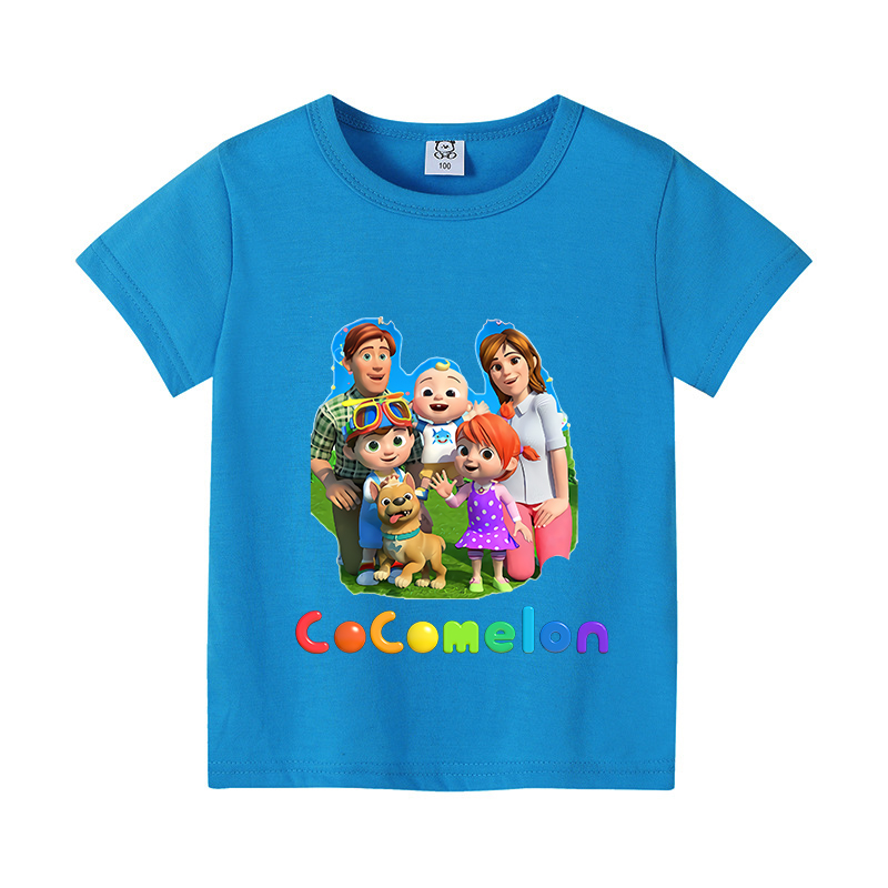 Cocomelons Baby T-Shirts Anime - Summer Clothing For Girls บทวิจารณ์และราคา