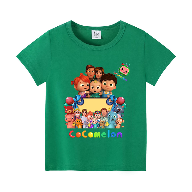 Cocomelons Baby T-Shirts Anime - Summer Clothing For Girls บทวิจารณ์และราคา