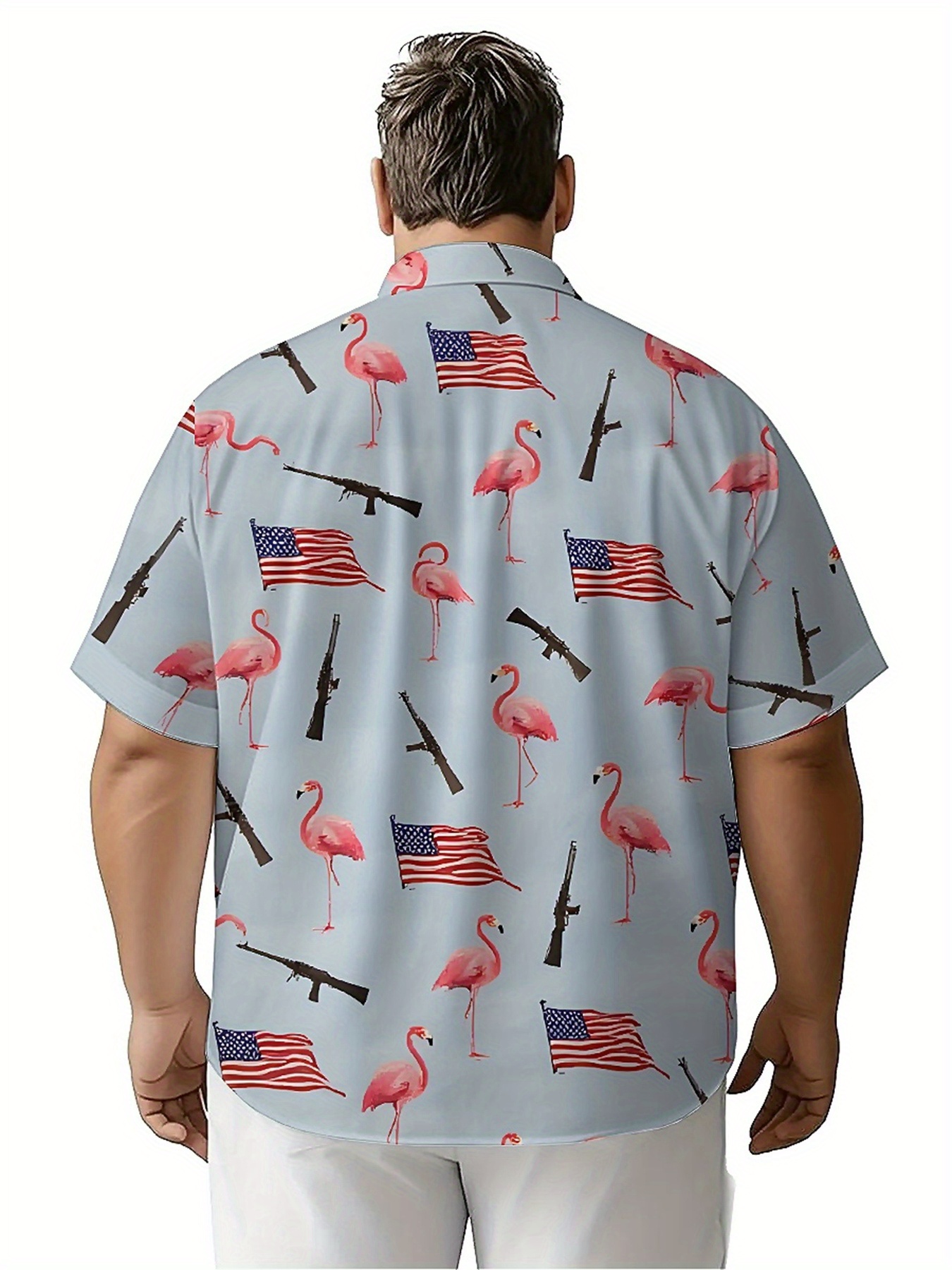 Men's Plus Size Hawaiian Shirt - Beach Shirt Hawaiian บทวิจารณ์และราคา