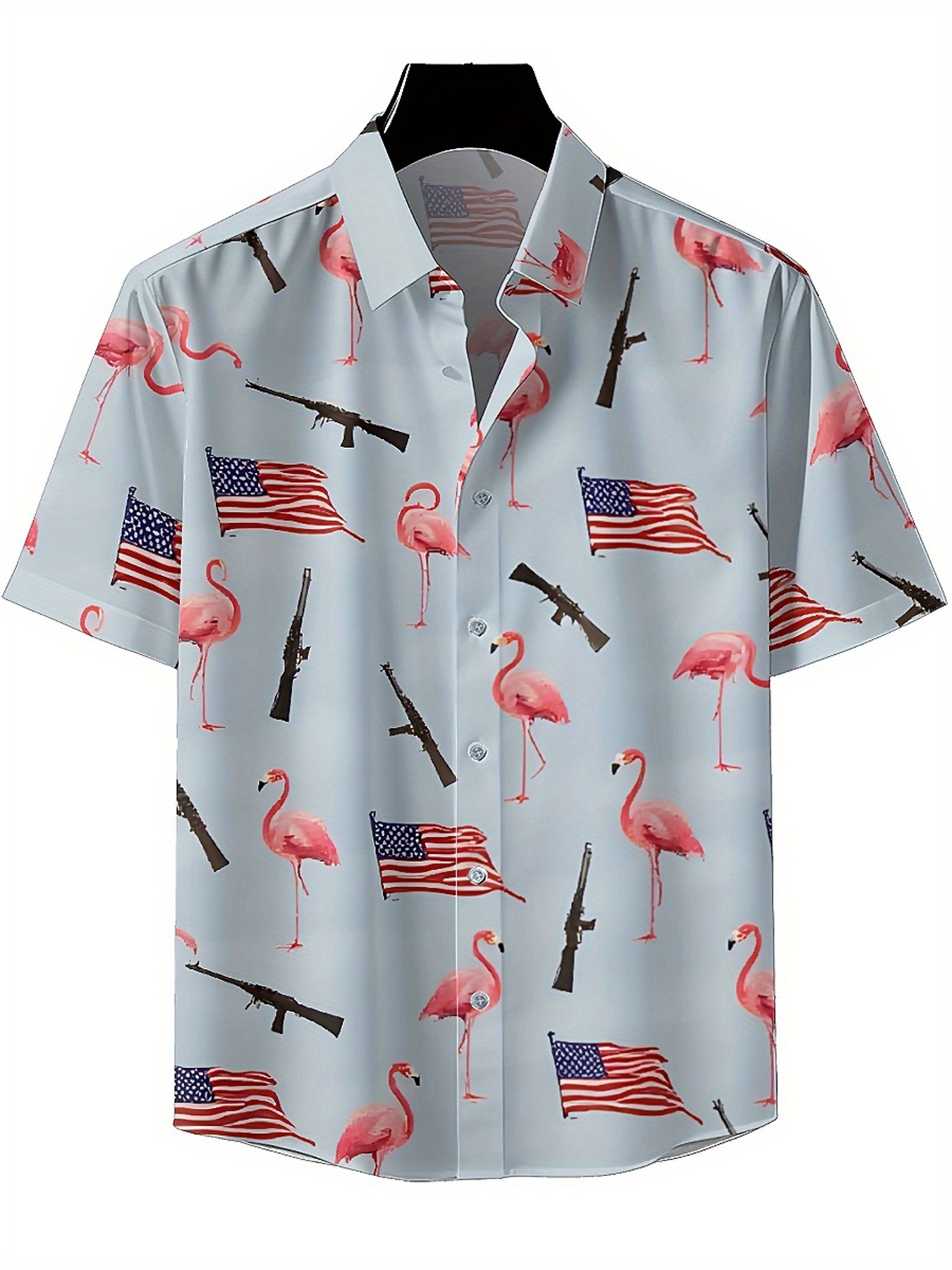 Men's Plus Size Hawaiian Shirt - Beach Shirt Hawaiian บทวิจารณ์และราคา