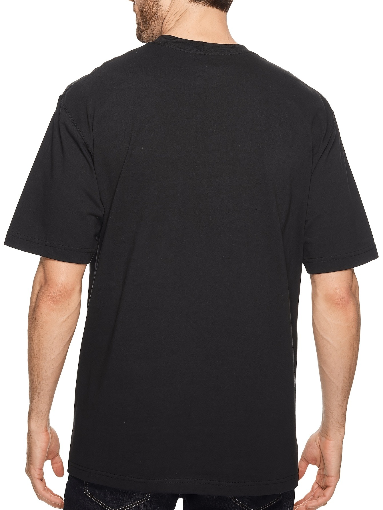 100% Cotton Solid T-shirts men - Summer Knit Clothing บทวิจารณ์และราคา