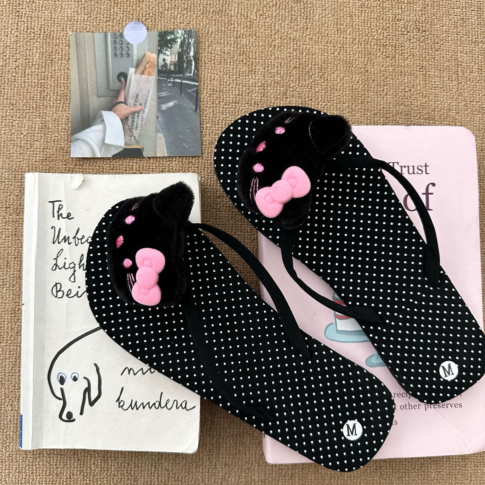 Hello Kitty Cartoon Flip-flops - Summer Clothing Kids บทวิจารณ์และราคา