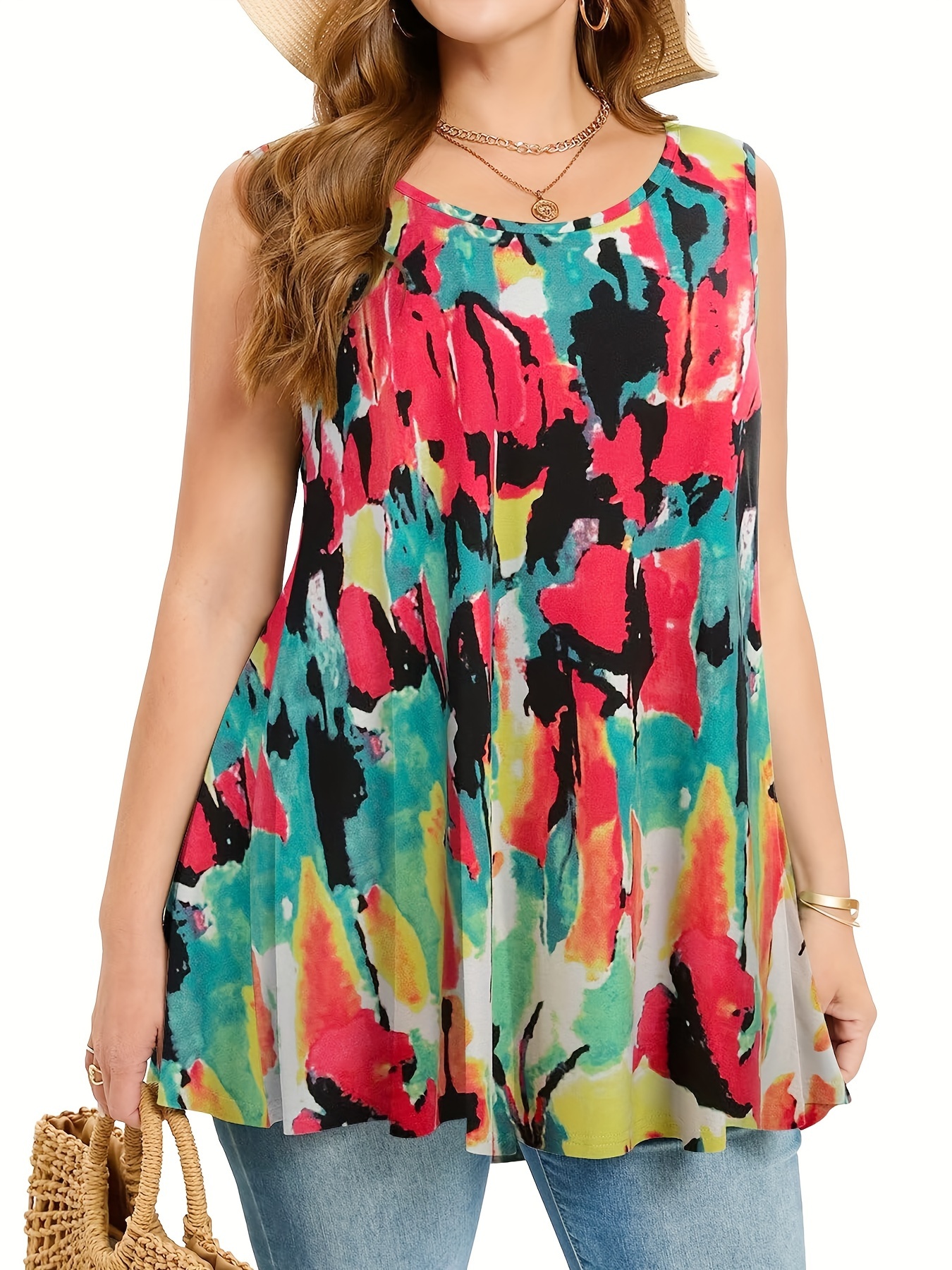 Plus Size Bohemian Casual Vest - Summer Clothing Plus Size Women บทวิจารณ์และราคา