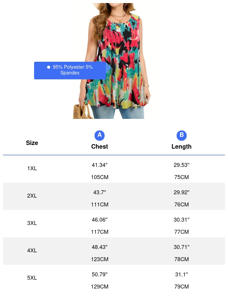 Plus Size Bohemian Casual Vest - Summer Clothing Plus Size Women บทวิจารณ์และราคา