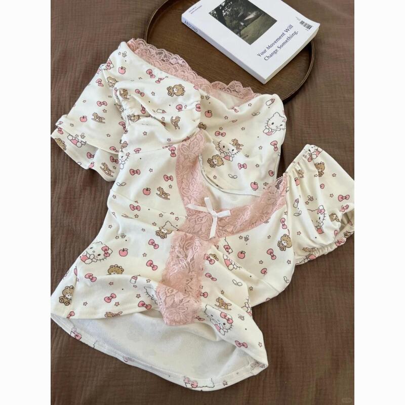 Hello Kitty Pure Lust Style Cu - Summer Clothes บทวิจารณ์และราคา