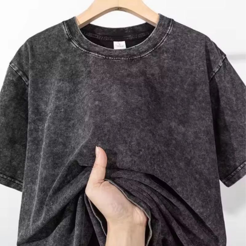 American Style Retro Heavyweig - Summer Clothing Old Money บทวิจารณ์และราคา