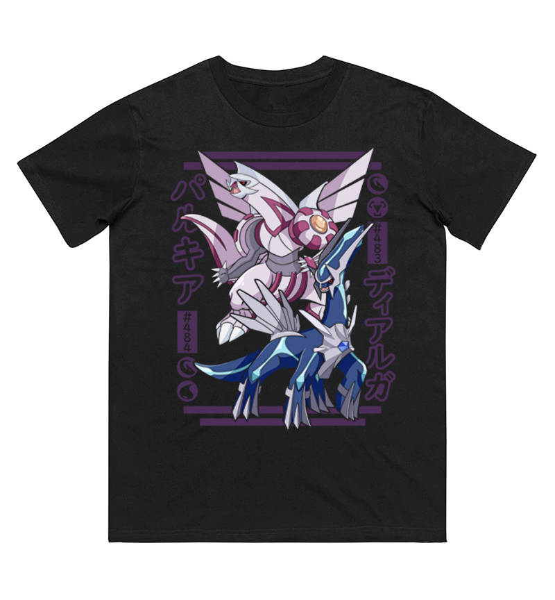 Pokémon Palkia Dialga Printed  - Japan Summer Clothing Women บทวิจารณ์และราคา