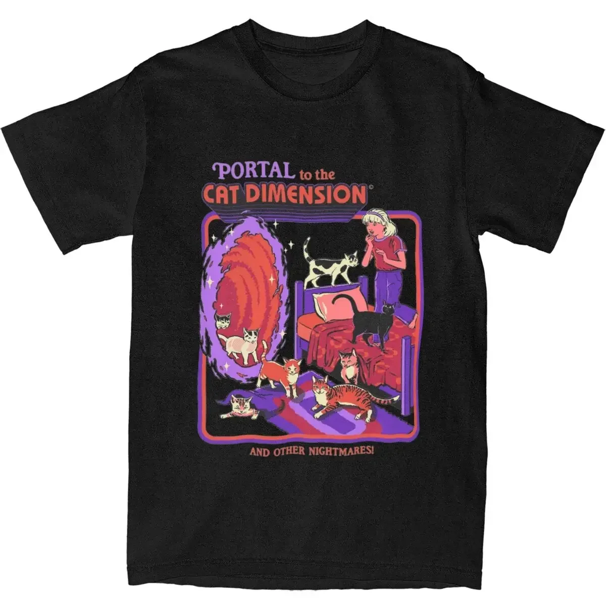 Cat Dimension Vintage Horror D - Summer Clothing Ideas For Women บทวิจารณ์และราคา