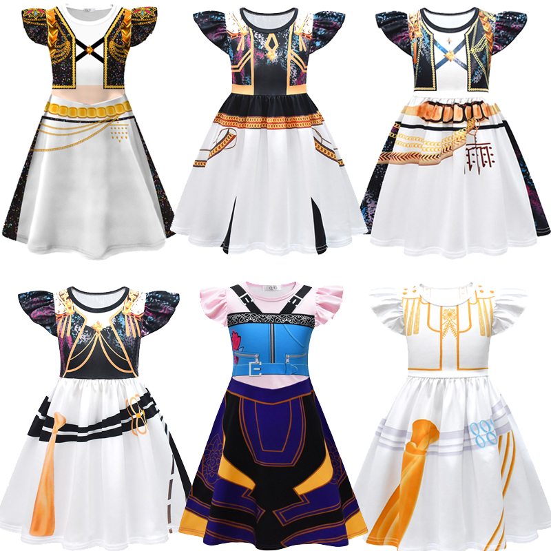 6 Styles Girls Cosplay Costume - Summer Clothing Kids บทวิจารณ์และราคา