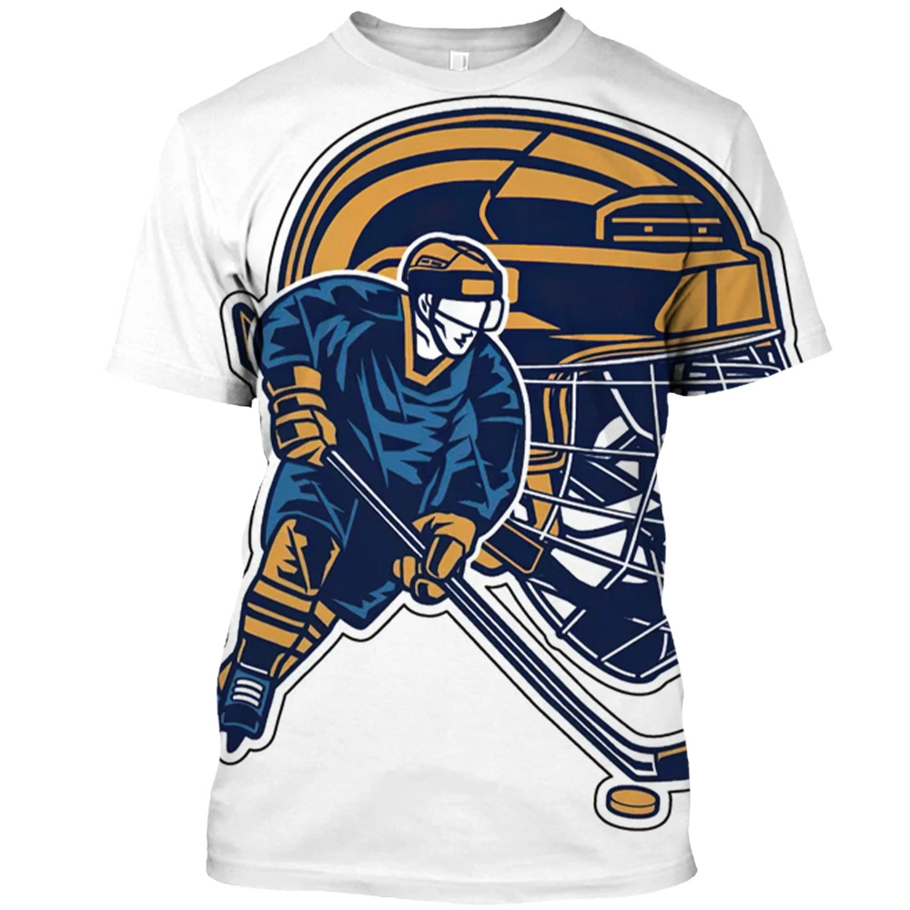 Canada Hockey T-Shirt Fashion  - Summer Clothing Canada บทวิจารณ์และราคา