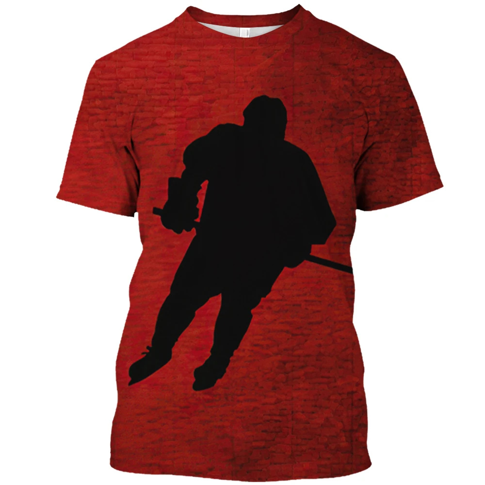 Canada Hockey T-Shirt Fashion  - Summer Clothing Canada บทวิจารณ์และราคา
