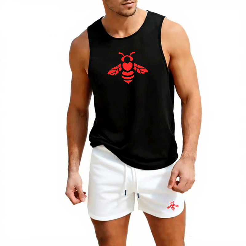 Gym Tank Tops Men Running Vest - Summer Knit Clothing บทวิจารณ์และราคา